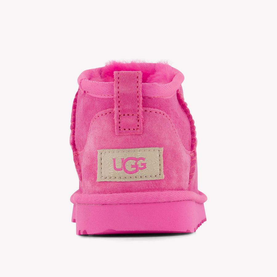 UGG Ultra Mini Unisex Kids Boots in Fuchsia