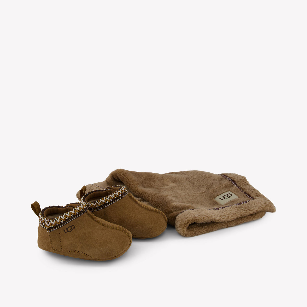 UGG Tasman & Lovey Baby Unisex Shoes in Camel
