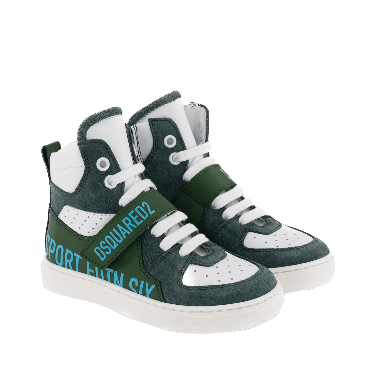 Dsquared2 Kinder Unisex Sneakers Groen