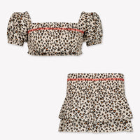 MonnaLisa Kinder Meisjes Zwemkleding in Panter
