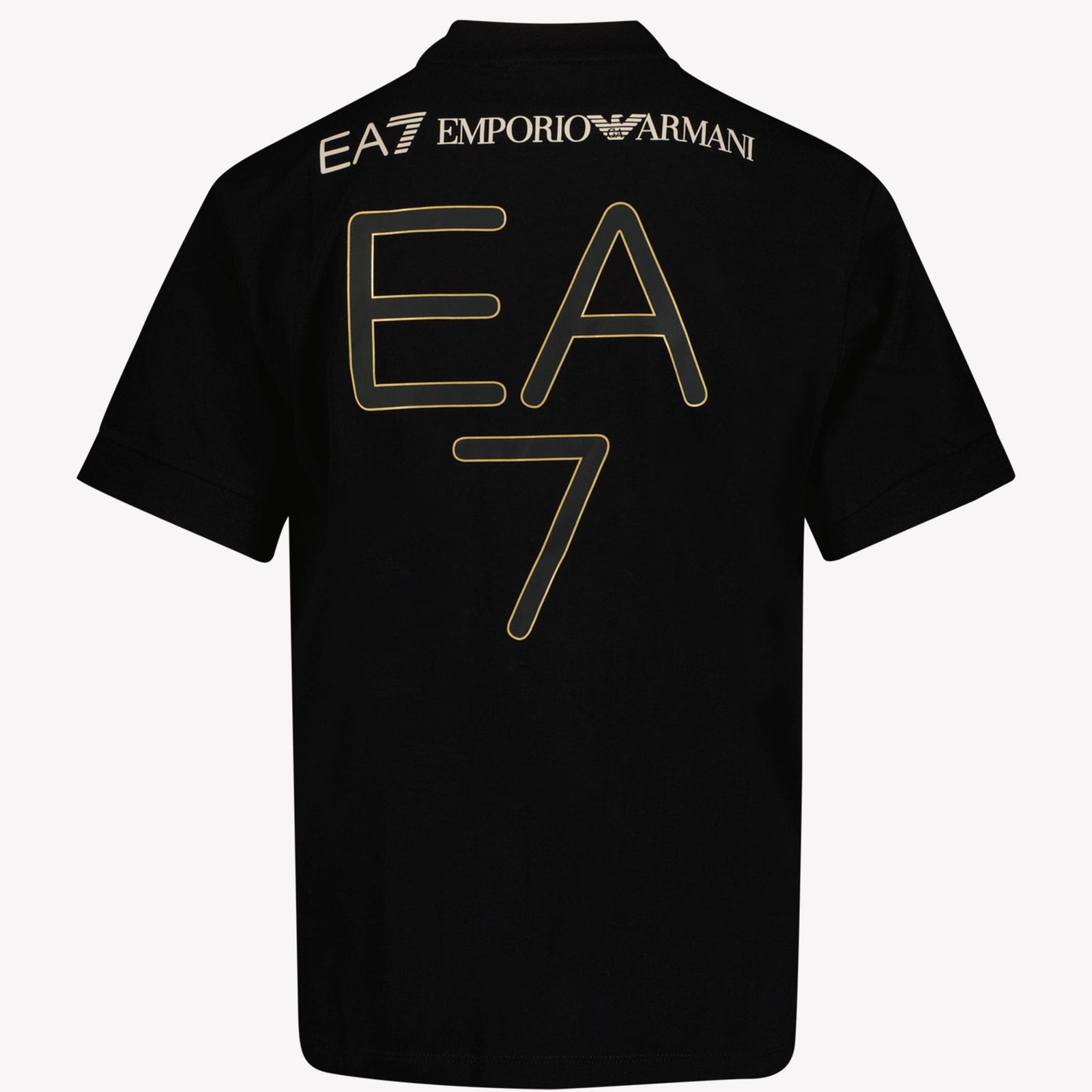 EA7 Kinder Jongens T-Shirt Zwart 4Y