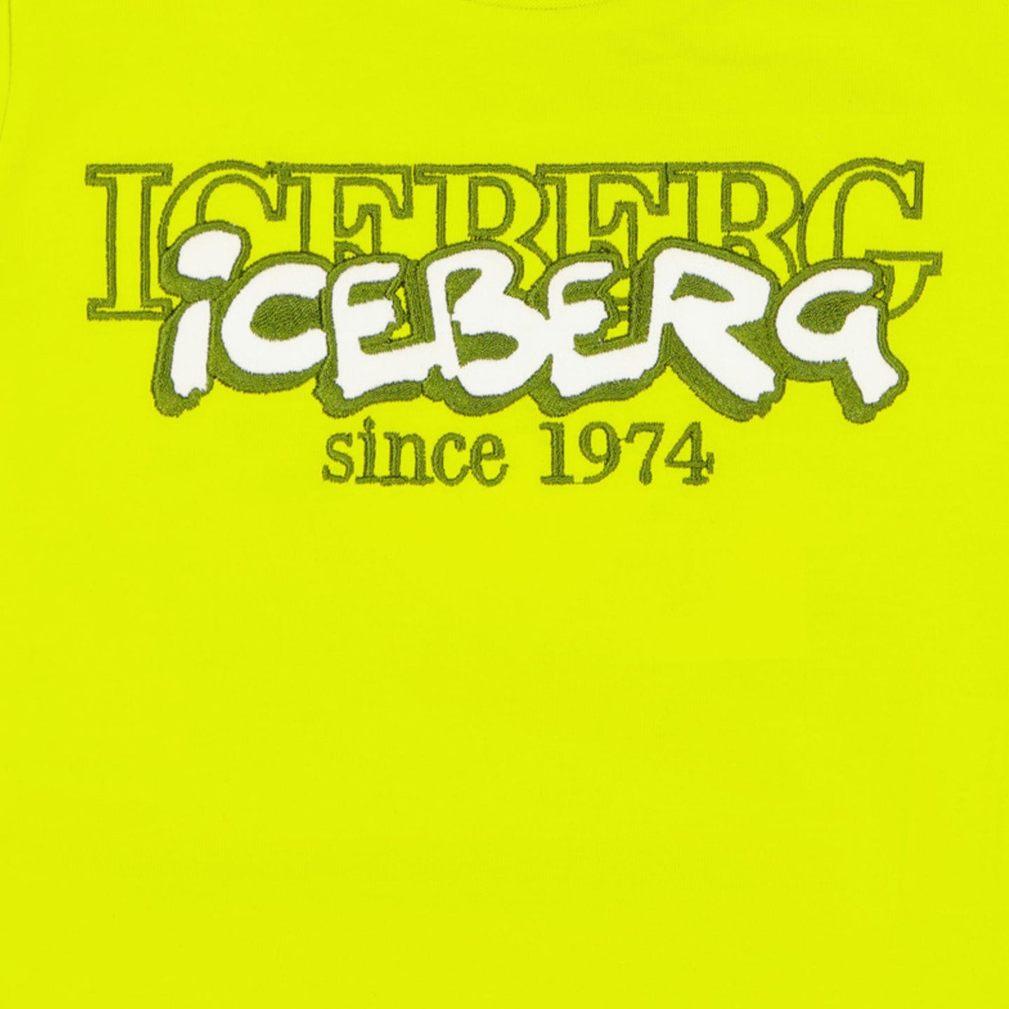 Iceberg Baby Jongens T-shirt Lime 6 mnd
