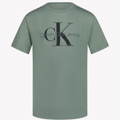 Calvin Klein Unisex T-shirt Groen