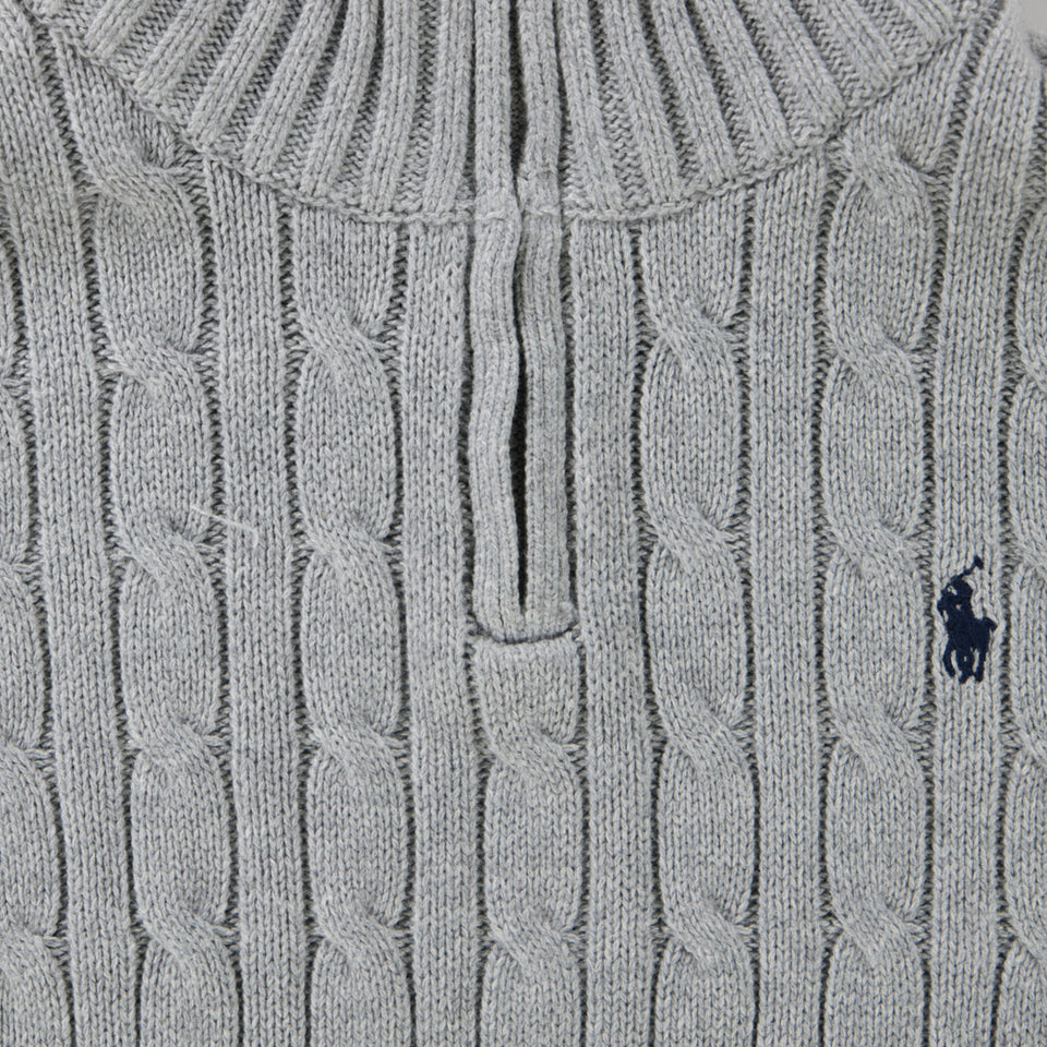 Ralph Lauren Jongens Trui Licht Grijs