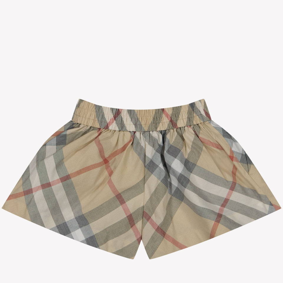 Burberry Marcy Baby Girls Shorts In Beige