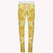 Dolce & Gabbana Girls leggings Yellow
