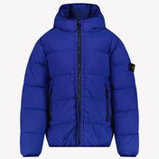 Stone Island Boys winter coat Cobalt Blue