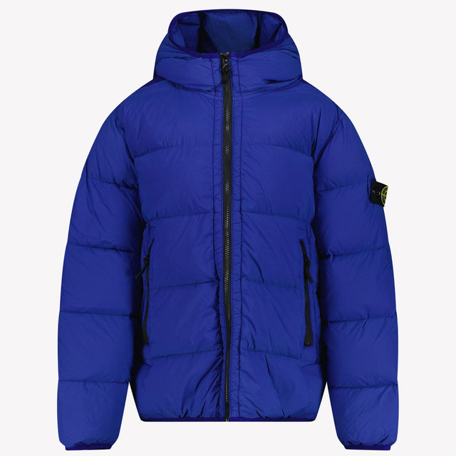 Stone Island Jongens Winterjassen Cobalt Blauw 2Y