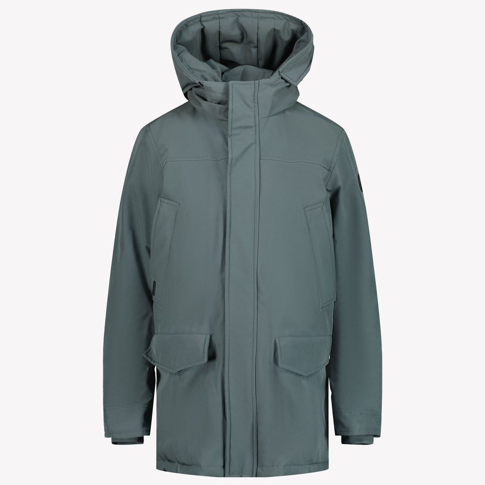 Airforce Boys winter coat Petrol