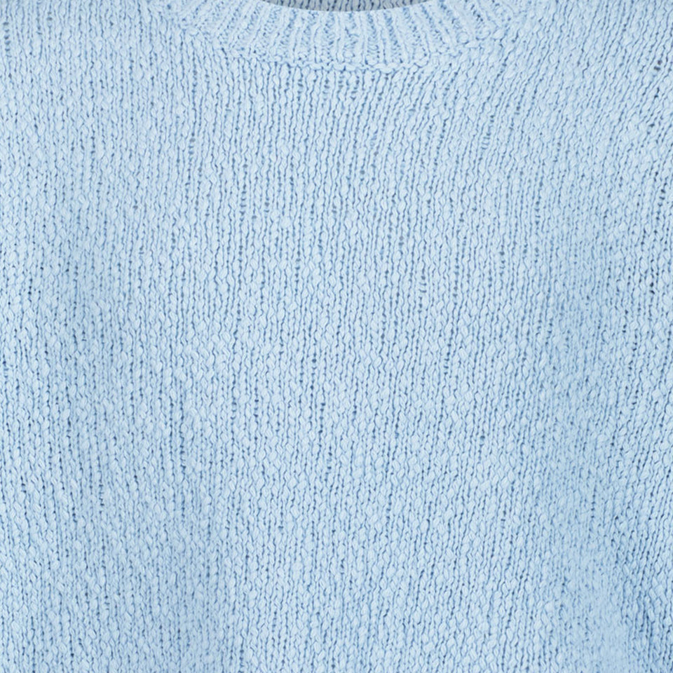 Stone Island Kids Boys Sweater in Light Blue