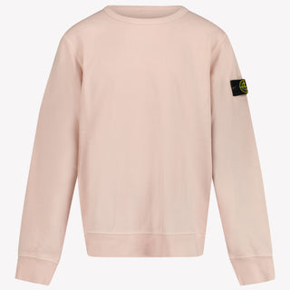 Stone Island Kids Boys Sweater in Light Pink