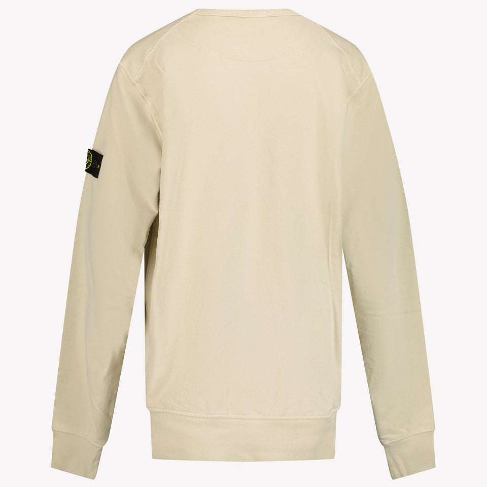 Stone Island Kids Boys Sweater in Sand