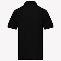 Stone Island Kinder Jongens Polo In Zwart