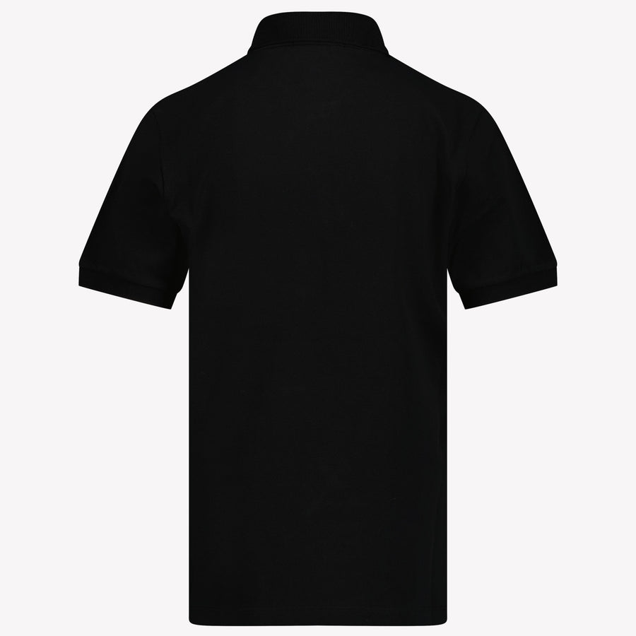 Stone Island Kinder Jongens Polo In Zwart