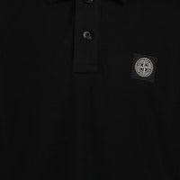 Stone Island Kinder Jongens Polo In Zwart