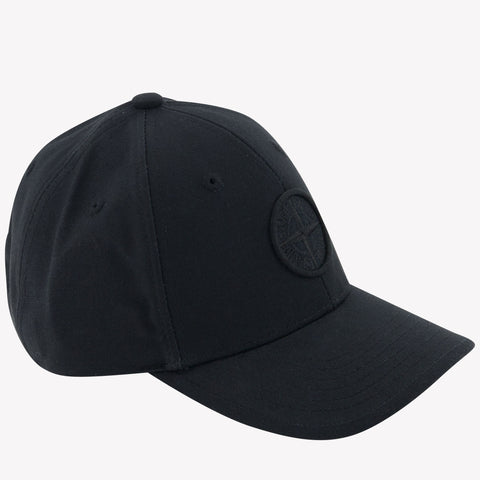 Stone Island Kids Boys Cap  Black