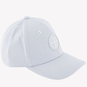 Stone Island Kids Boys Cap in Light Blue