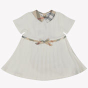 Burberry Orla Baby Girls Dress in White