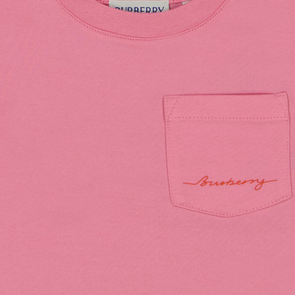 Burberry CEDAR Baby Meisjes T-Shirt In Roze