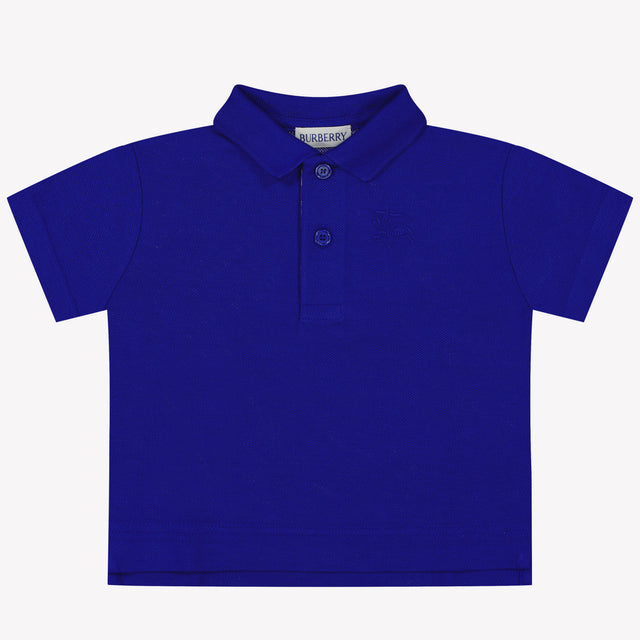 Burberry Johane Baby Boys Polo in Cobalt Blue