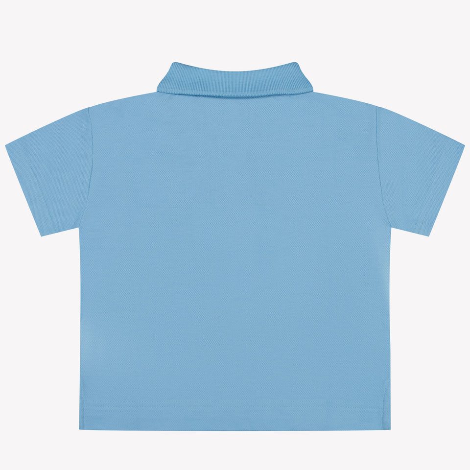 Burberry JOHANE Baby Jongens Polo In Licht Blauw