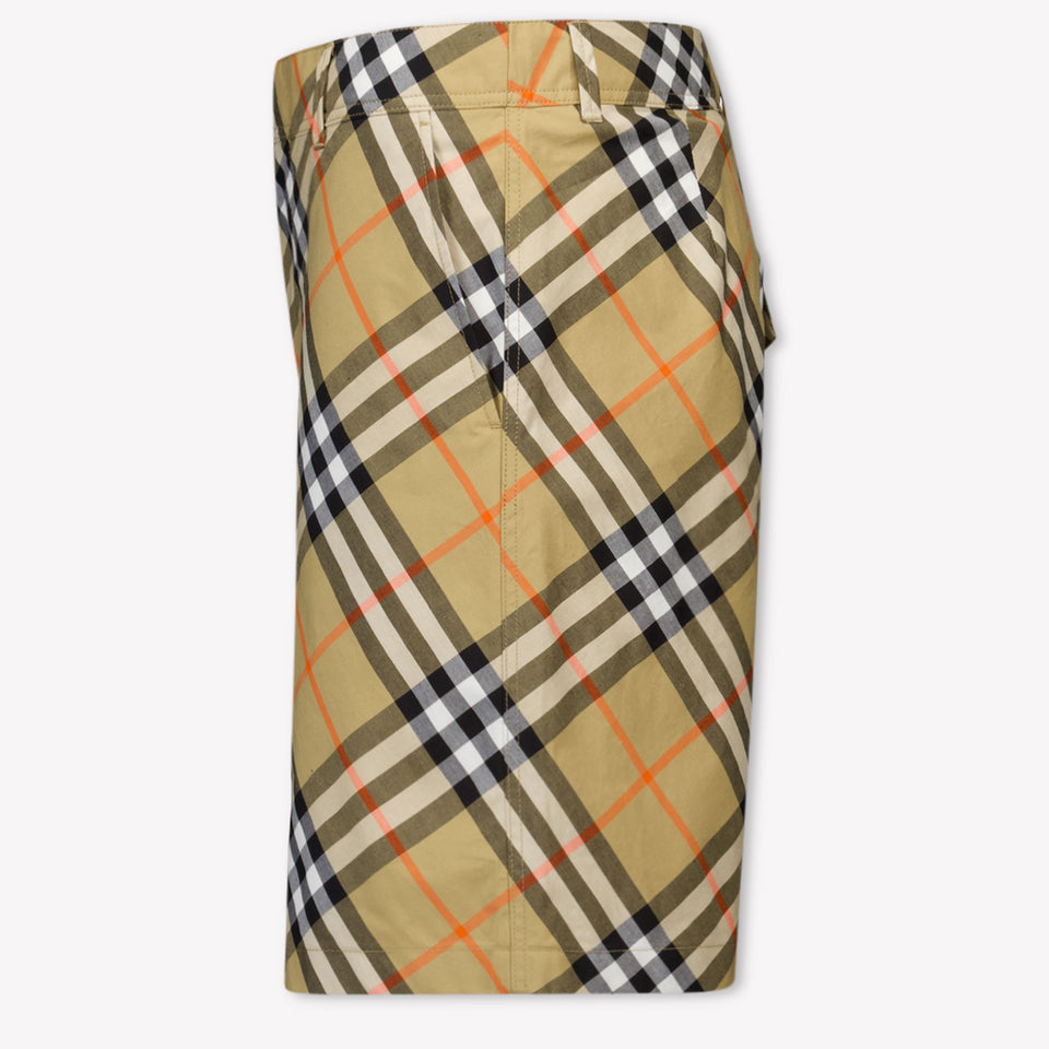 Burberry Oscar Kinder Jongens Shorts In Beige