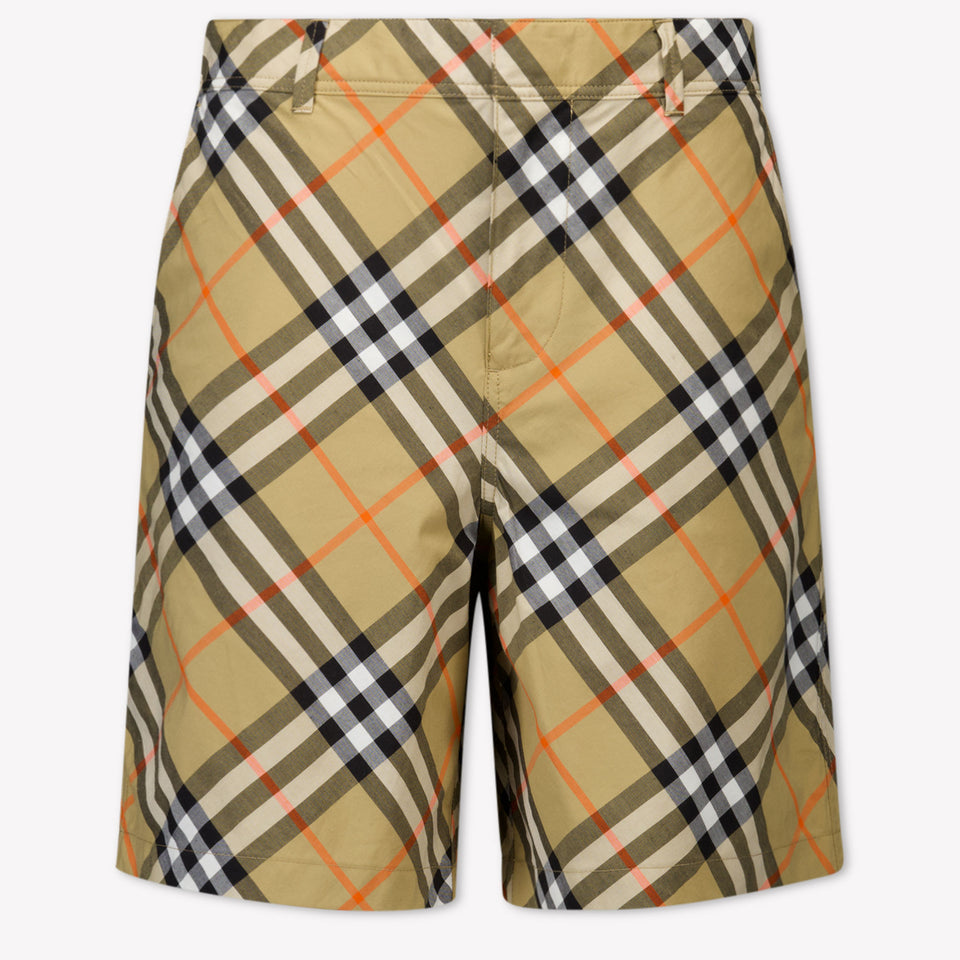 Burberry Oscar Kinder Jongens Shorts In Beige