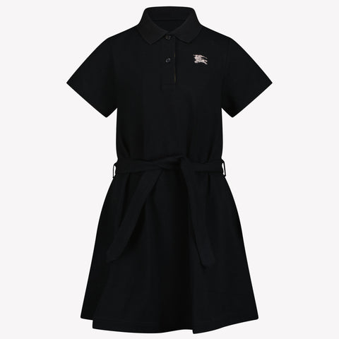 Burberry Astrid Polo Kids Girls Dress in Black