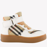 Burberry Sheldon Unisex Sneakers  Beige