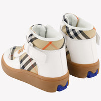 Burberry Sheldon Unisex Sneakers  Beige