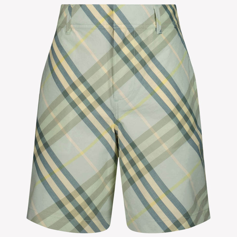 Burberry Oscar Kinder Jongens Shorts In Mint
