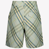 Burberry Oscar Kinder Jongens Shorts In Mint