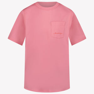 Burberry Cedar Kids Girls T-Shirt  Pink