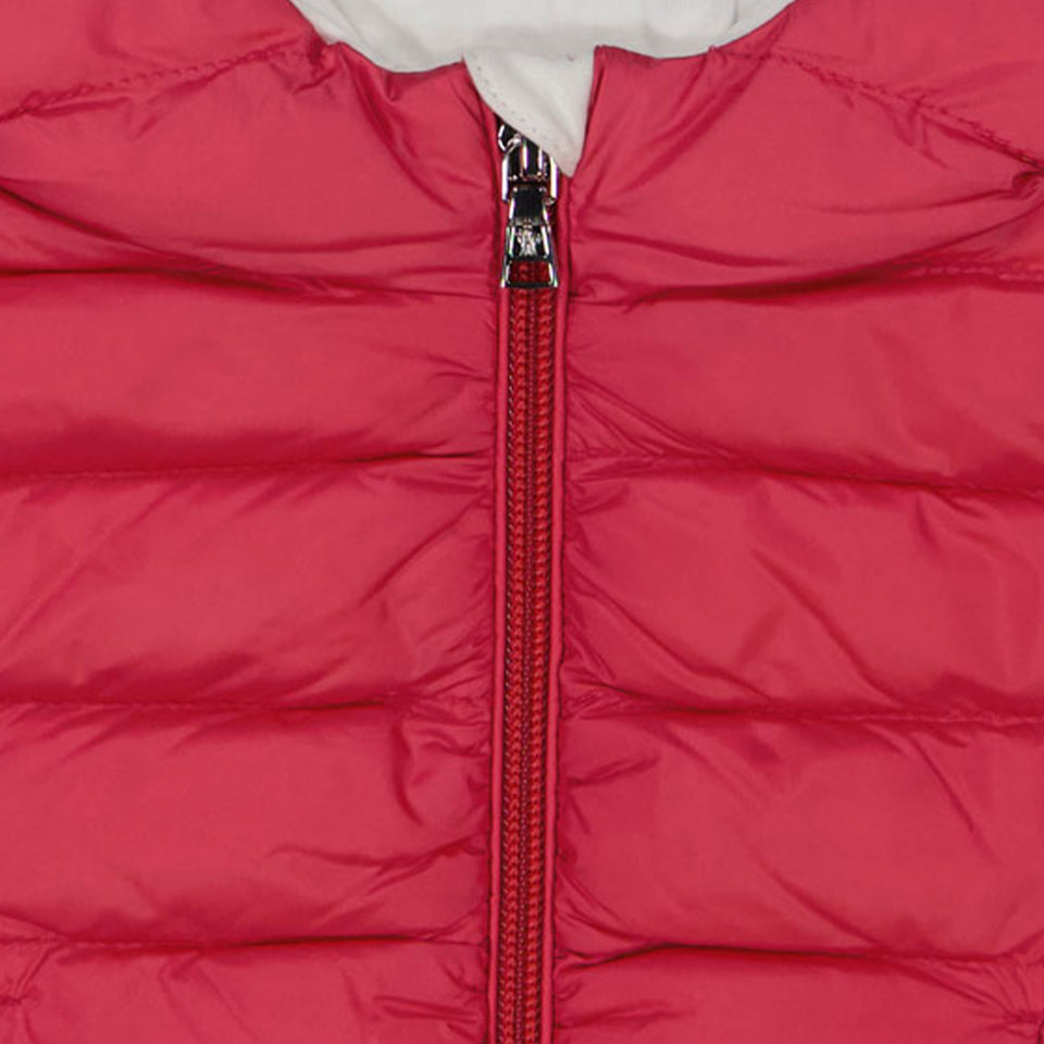 Moncler Ige Baby Meisjes Tussenjas In Fuchsia