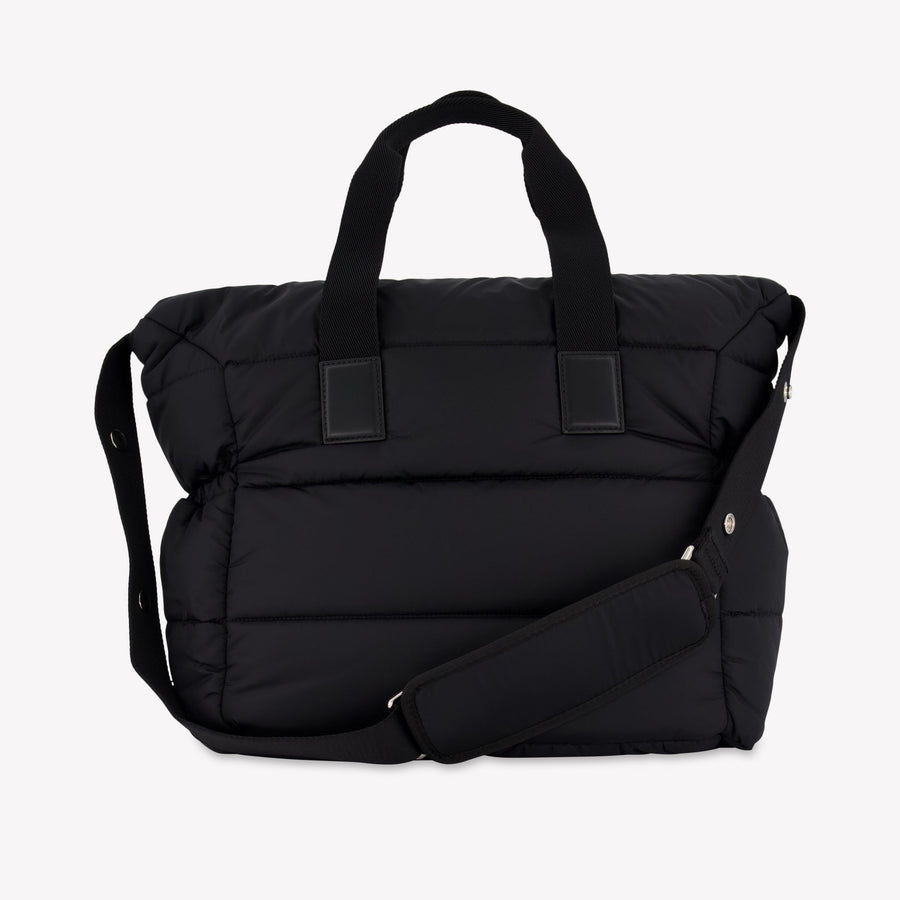 Moncler Baby Unisex Luiertas In Zwart