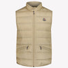 Moncler Gui Kinder Jongens Bodywarmer In Beige