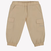 Fendi Baby Boys Trousers in Light Beige