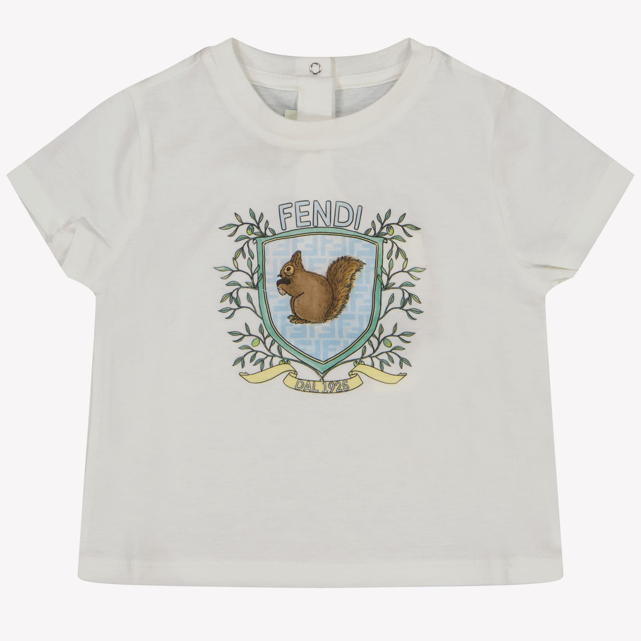 Fendi Baby Unisex T-Shirt  White