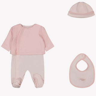 Fendi Baby Meisjes Boxpakje In Licht Roze