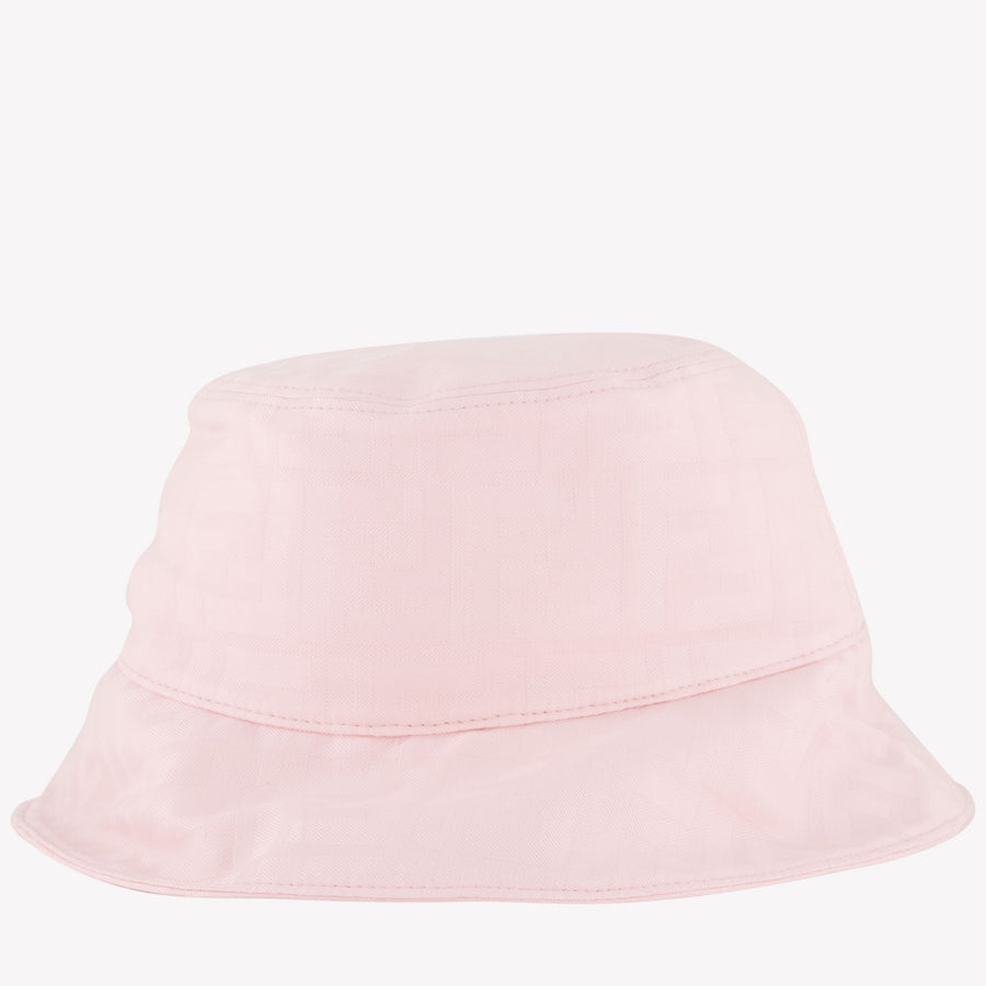 Fendi Kids Girls Hat  Light Pink