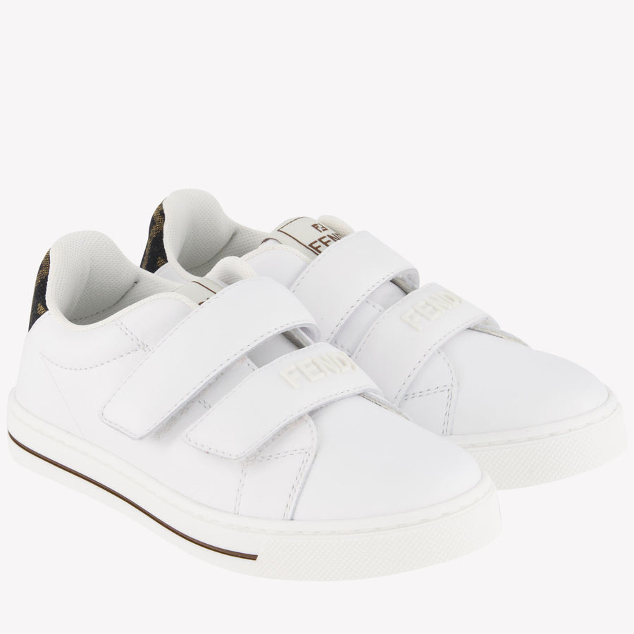 Fendi Unisex Sneakers  White