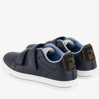 Fendi Unisex Sneakers  Navy