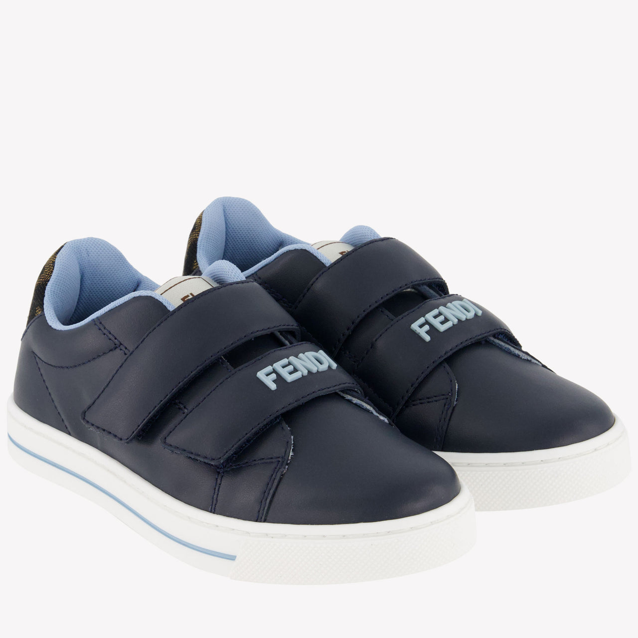 Fendi Unisex Sneakers  Navy