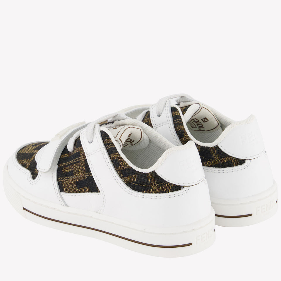 Fendi Unisex Sneakers In Wit