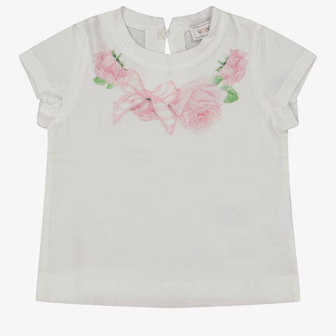 MonnaLisa Baby Girls T-Shirt in White