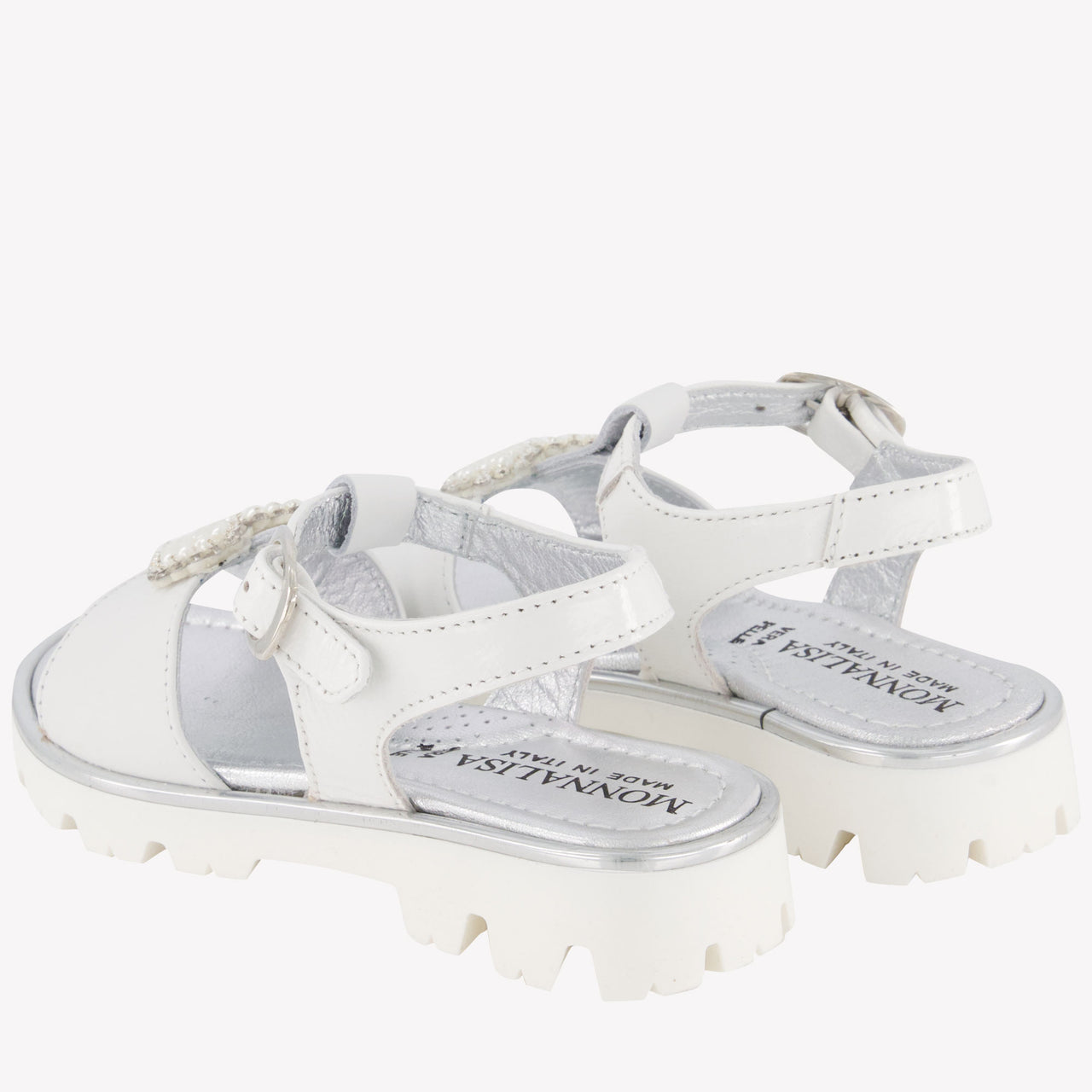 Monnalisa Girls Sandals  White