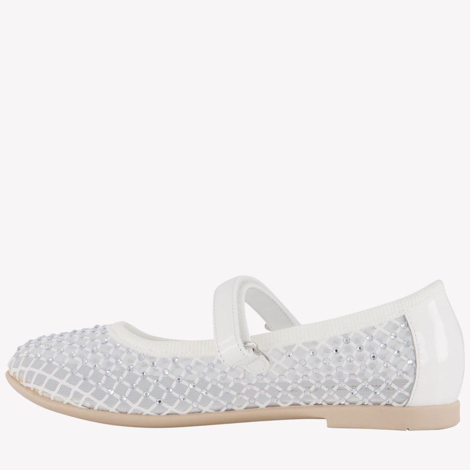 MonnaLisa Girls Shoes In White