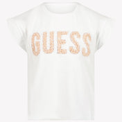 Guess Kids Girls in T-Shirt White