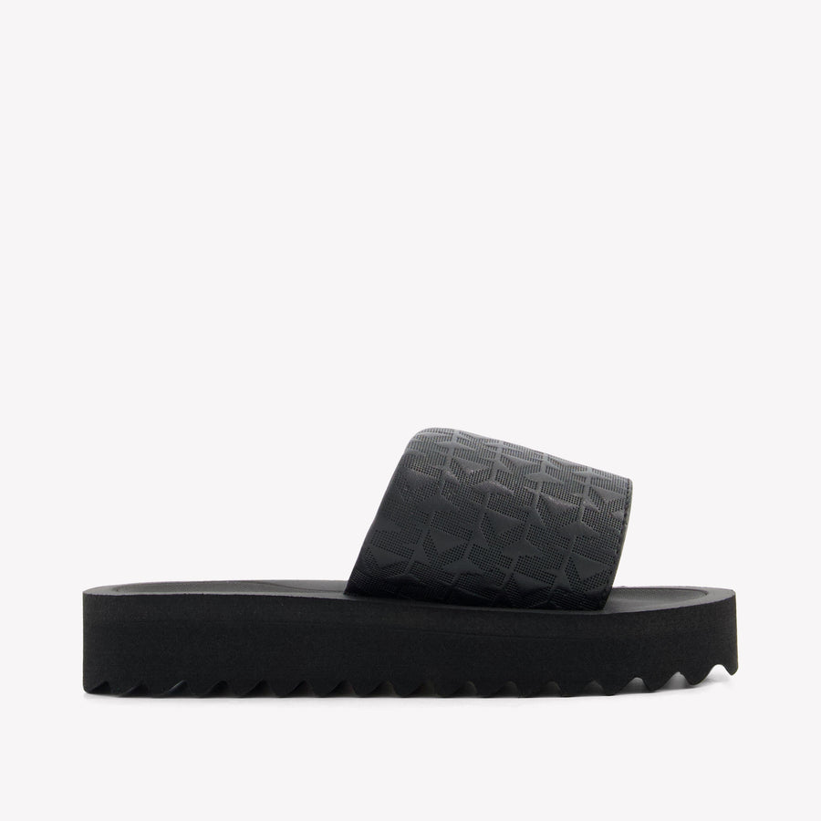 Michael Kors Teagan Merrick Girls Flipflops  Black