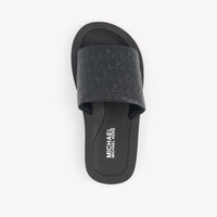 Michael Kors Teagan Merrick Girls Flipflops  Black